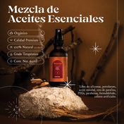 Loción de Palo Santo Agartha, elaborada con ingredientes naturales, perfecta para aromaterapia y cuidado corporal.