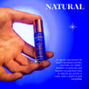 Pain Relief Roll-On en uso, perfecto para masajes suaves en puntos clave y proporcionar una sensación de confort inmediato.
