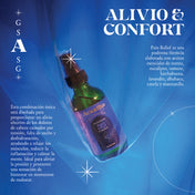 Detalle del envase del spray Pain Relief de 60 ml, con fórmula botánica 100% natural y presentación compacta.